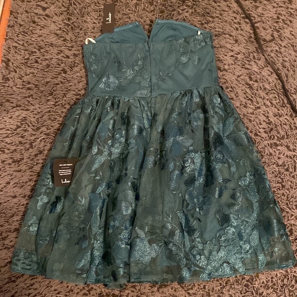 Emerald green dress - Picture 4 of 4